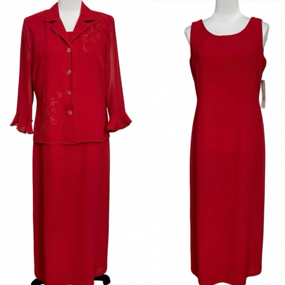 NWT - Studio 1 Sheath Dress and Jacket Set